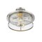 Z-Lite Savannah 2 Light Semi Flush Mount, Brushed Nickel & Clear 462SF14-BN - alternate 6